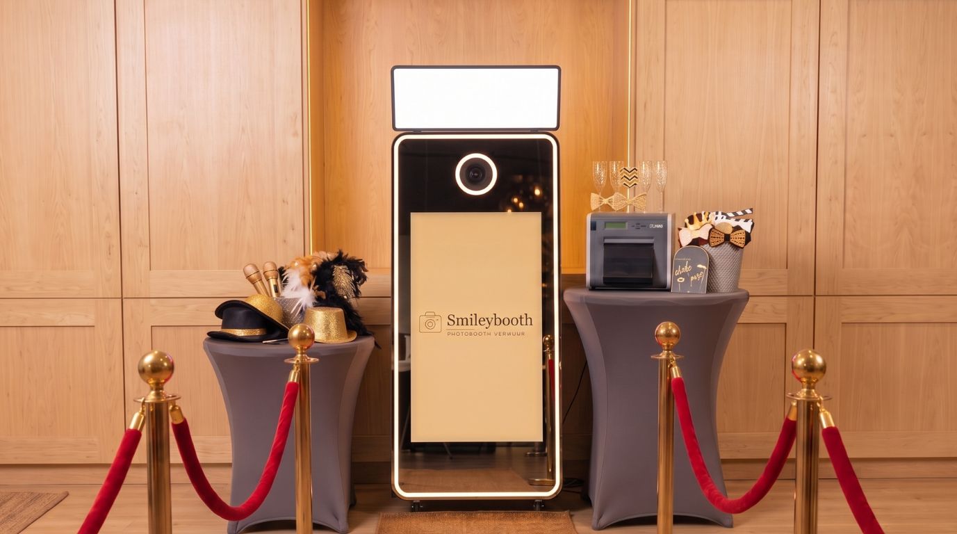 Mirrorbooth huren bij Smileybooth