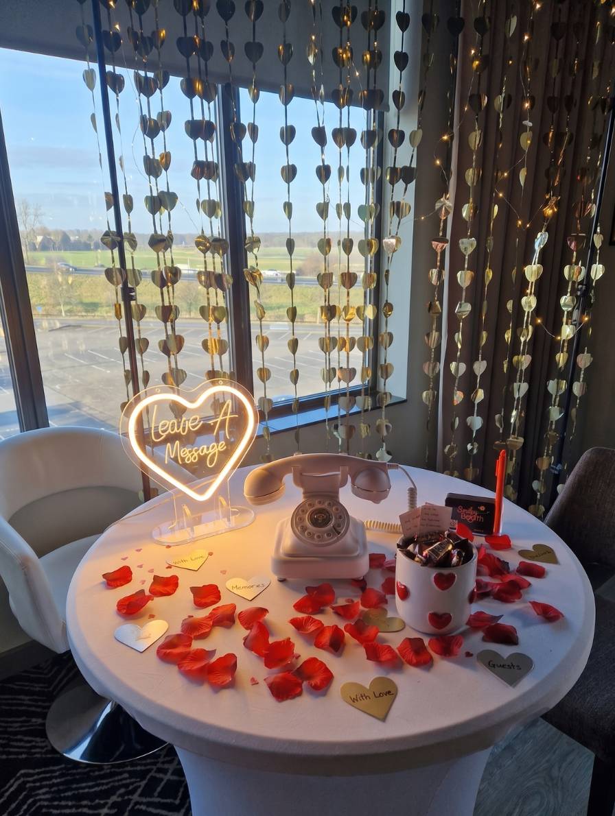 LOVE lichtletters en audio guestbook combideal
