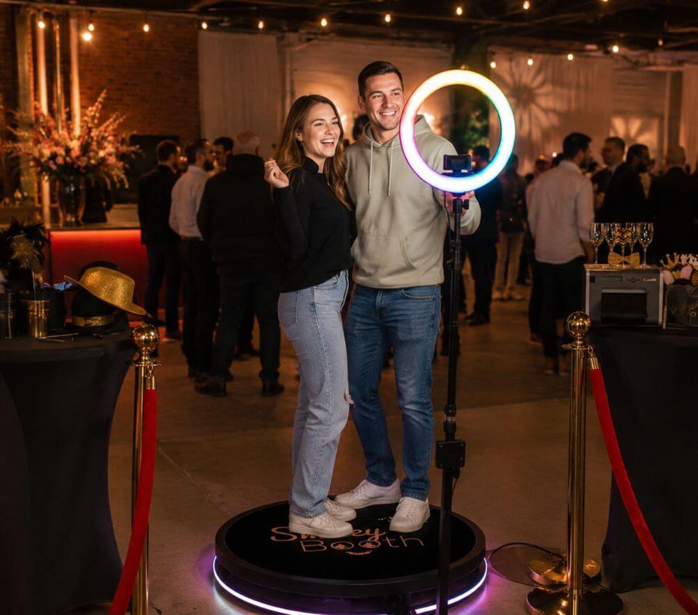 360 graden videobooth slowmotion